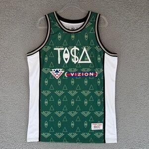 Tisa Vizion Headgear Classics basketball jersey Arnold #74 men’s XL embroidered